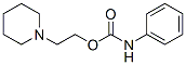 2-piperidinoethyl phenylcarbamate 结构式