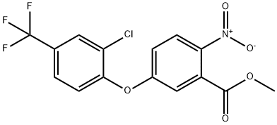 三氟羧草醚甲酯 结构式