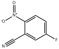 5-氟-2-硝基苯甲腈 结构式