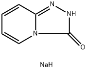 1,2,4-TRIAZOLO[4,3-A]PYRIDIN-3(2H)-ONE, SODIUM SALT 结构式