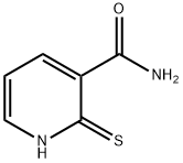 2-硫代-1,2-二氢吡啶-3-甲酰胺 结构式