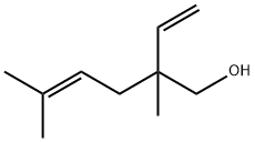 2-Ethenyl-2,5-dimethyl-4-hexen-1-ol 结构式