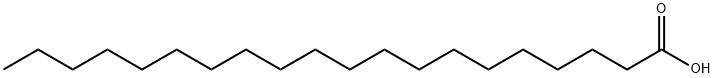 二十烷酸 结构式