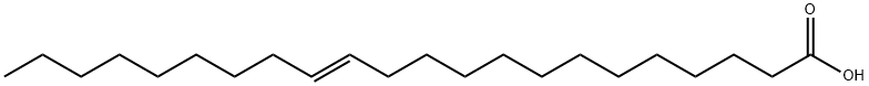 13-二十二烯酸 结构式