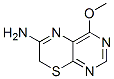 4-Methoxy-7H-pyrimido(4,5-b)(1,4)thiazin-6-amine 结构式