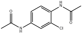 N,N'-(2-氯-1,4-亚苯基)二乙酰胺 结构式