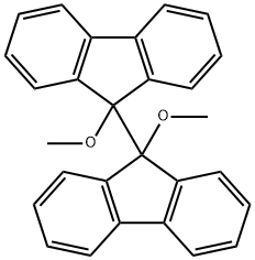 9,9'-Dimethoxy-9,9'-bi(9H-fluorene) 结构式