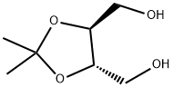 (+)-2,3-O-亚异丙基-L-苏力糖醇 结构式
