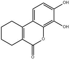 3,4-二羟基-7,8,9,10-四氢苯并[C]苯并吡喃-6-酮 结构式