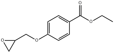 Benzoic acid, 4-(oxiranylMethoxy)-, ethyl ester 结构式