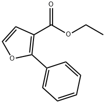 2-PHENYL-3-CARBETHOXYFURAN 结构式