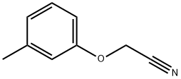 间甲苯氧基乙腈 结构式