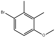 4-溴-2,3-二甲基苯甲醚 结构式