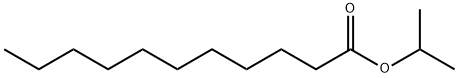 isopropyl undecanoate 结构式