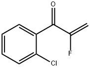 2-Propen-1-one, 1-(2-chlorophenyl)-2-fluoro- (9CI) 结构式