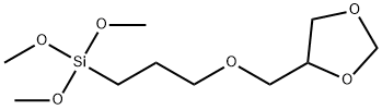 [3-(1,3-dioxolan-4-ylmethoxy)propyl]trimethoxysilane 结构式