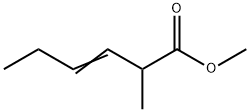 2-Methyl-3-hexenoic acid methyl ester 结构式