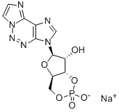 2-AZA-1, N6-ETHENOADENOSINE-3',5'-CYCLIC MONOPHOSPHATE SODIUM SALT 结构式