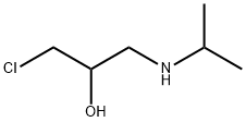 [1-氯-3-异丙基氨基-2-丙醇, 结构式