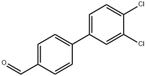 4-(3,4-二氯苯基)苯甲醛 结构式