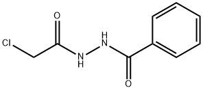 N'-(2-氯乙酰基)苯甲酰肼 结构式