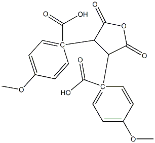 DIANISOYL-L-TARTARIC ANHYDRIDE 结构式