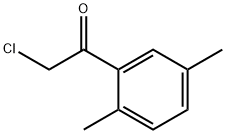 2-CHLORO-1-(2,5-DIMETHYLPHENYL)ETHANONE 结构式