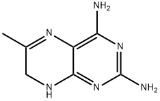 2,4-Pteridinediamine,1,7-dihydro-6-methyl-(9CI) 结构式