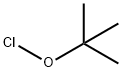 次氯酸叔丁酯 结构式