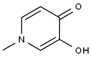 3-羟基-1-甲基-4(1H)-吡啶酮 结构式