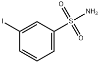 3-碘苯-1-磺酰胺 结构式