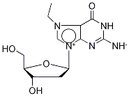 7-Ethyl-2'-deoxyguanosine 结构式