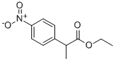 2-(4-硝基苯基)丙酸乙酯 结构式