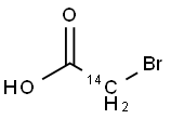 BROMOACETIC ACID, [2-14C] 结构式