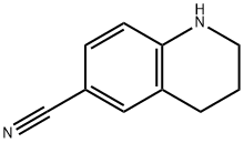 1,2,3,4-四氢喹啉-6-甲腈 结构式