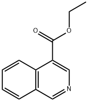 4-异喹啉甲酸乙酯 结构式