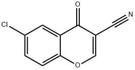 6-氯色酮-3-腈 结构式