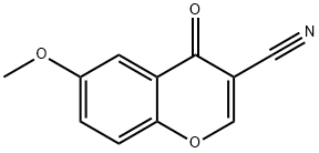 6-Methoxy-4-oxo-4H-chroMene-3-carbonitrile 结构式