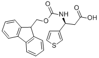 (S)-3-((((9H-Fluoren-9-yl)methoxy)carbonyl)amino)-3-(thiophen-3-yl)propanoicacid