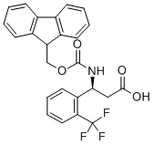 (S)-3-((((9H-Fluoren-9-yl)methoxy)carbonyl)amino)-3-(2-(trifluoromethyl)phenyl)propanoicacid