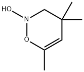 2H-1,2-Oxazine, 3,4-dihydro-2-hydroxy-4,4,6-trimethyl- (9CI) 结构式