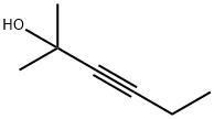 2-甲-3-己炔-2-醇 结构式