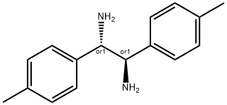 MESO-1,2-BIS(P-TOLYL)ETHYLENEDIAMINE 结构式