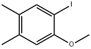 1-IODO-4,5-DIMETHYL-2-METHOXYBENZENE 结构式