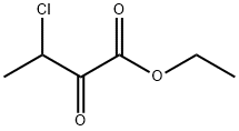 3-CHLORO-2-OXOBUTANOIC ACID ETHYL ESTER 结构式