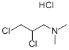N,N-二甲基-2,3-二氯丙胺盐酸盐 结构式