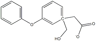 m-phenoxybenzyl acetate 结构式