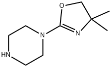 Piperazine, 1-(4,5-dihydro-4,4-dimethyl-2-oxazolyl)- (9CI) 结构式