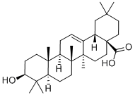 齐墩果酸 结构式