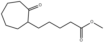 2-Oxocycloheptanevaleric acid methyl ester 结构式